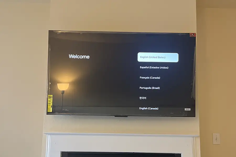 TV Mount Installation