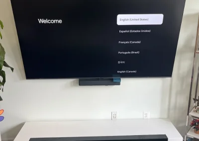 TV installation